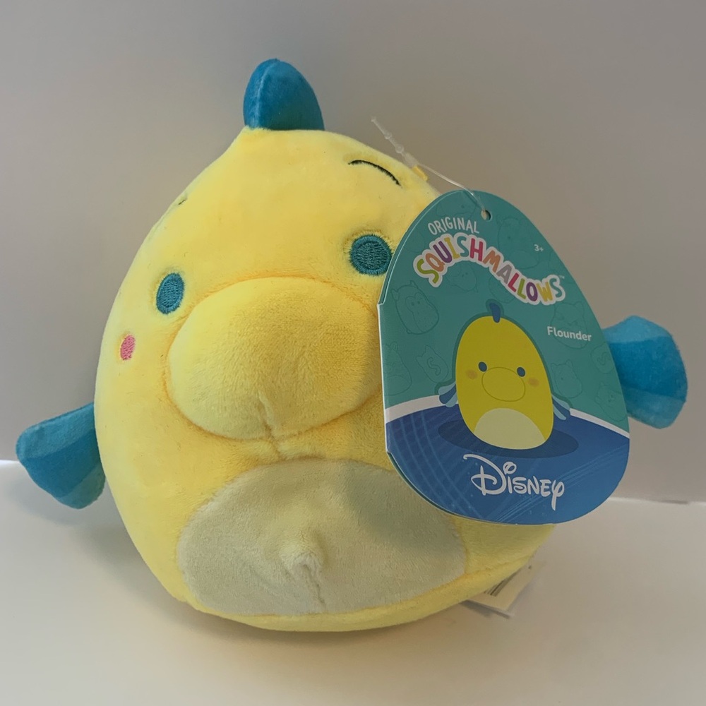Disney Squishmallow - Flounder The Little Mermaid